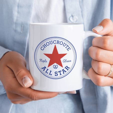 Mug en céramique Choucroute - All Star, 33 cl