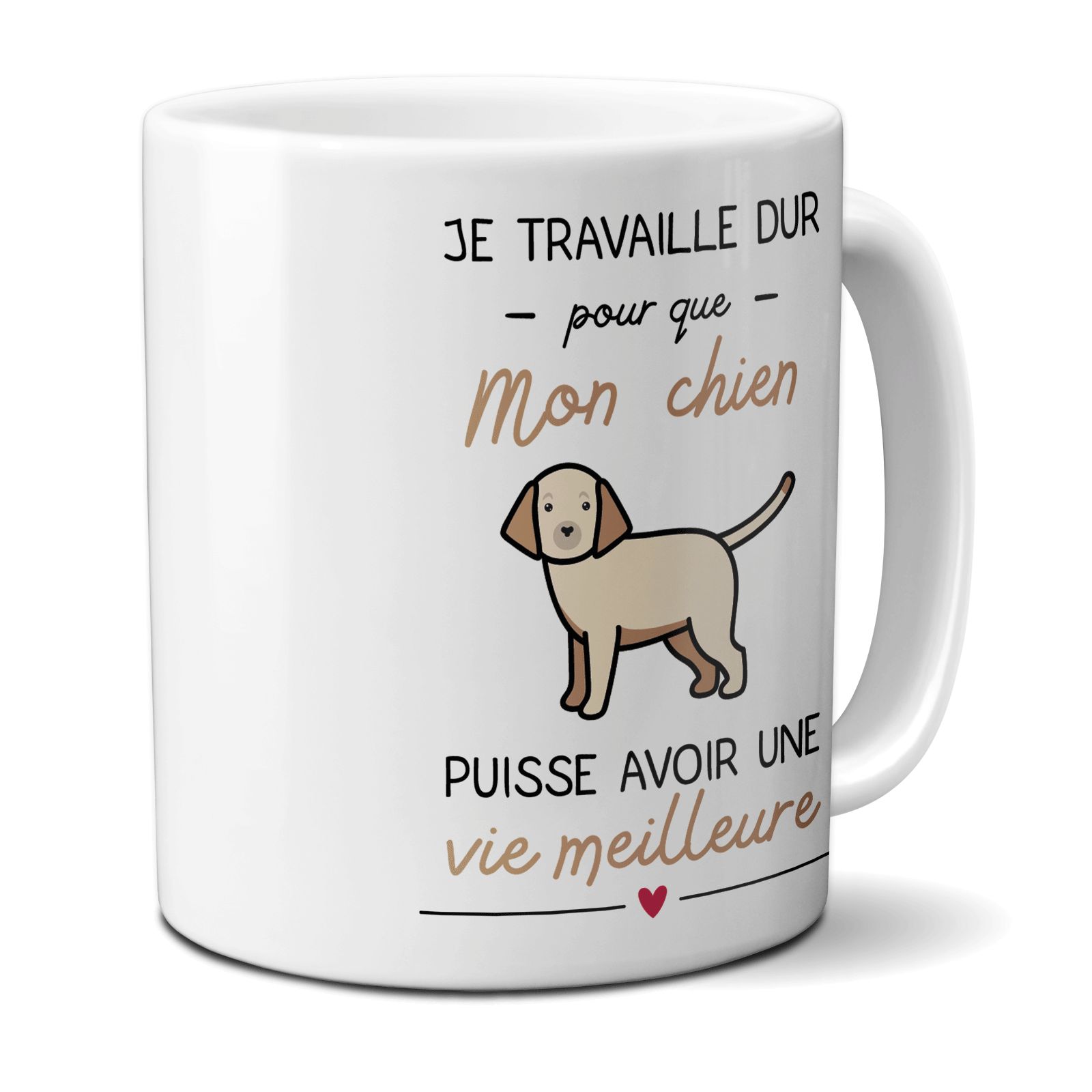 Mug Certifié Meilleur Beau Papa - Cadeau Anniversaire ou Noël pour super beau père - Imprimé en France