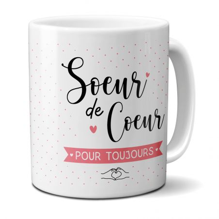 Mug en céramique blanc personnalisé avec Texte et Photo · Cadeau pratique pour amateur de café