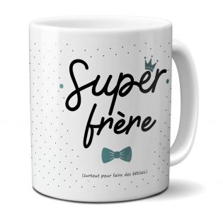 Mug en céramique blanc personnalisé avec Texte et Photo · Cadeau pratique pour amateur de café