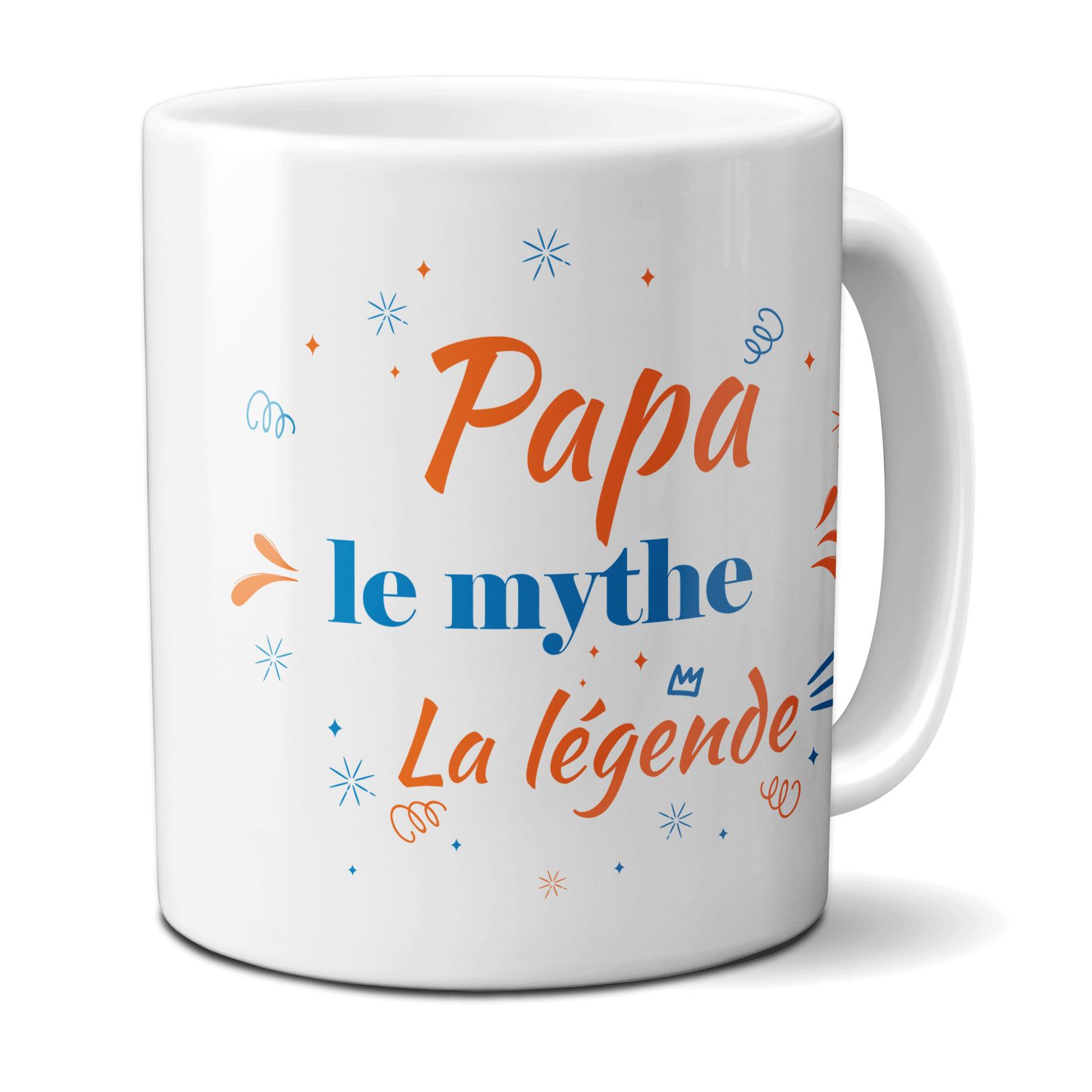 Mug en céramique Papa La légende - Céramique, 33 cl