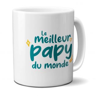 Mug en céramique Meilleur Papy du monde - Céramique, 33 cl