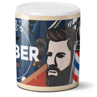 Tirelire pourboire - Tips - Barber shop - Salon de coiffure masculin, barbier