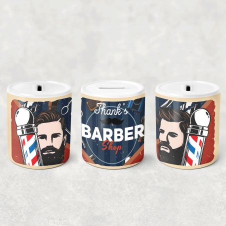 Tirelire pourboire - Tips - Barber shop - Salon de coiffure masculin, barbier