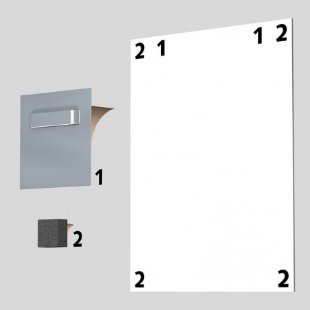 Stabilisateur tableau : 20x20x13 mm