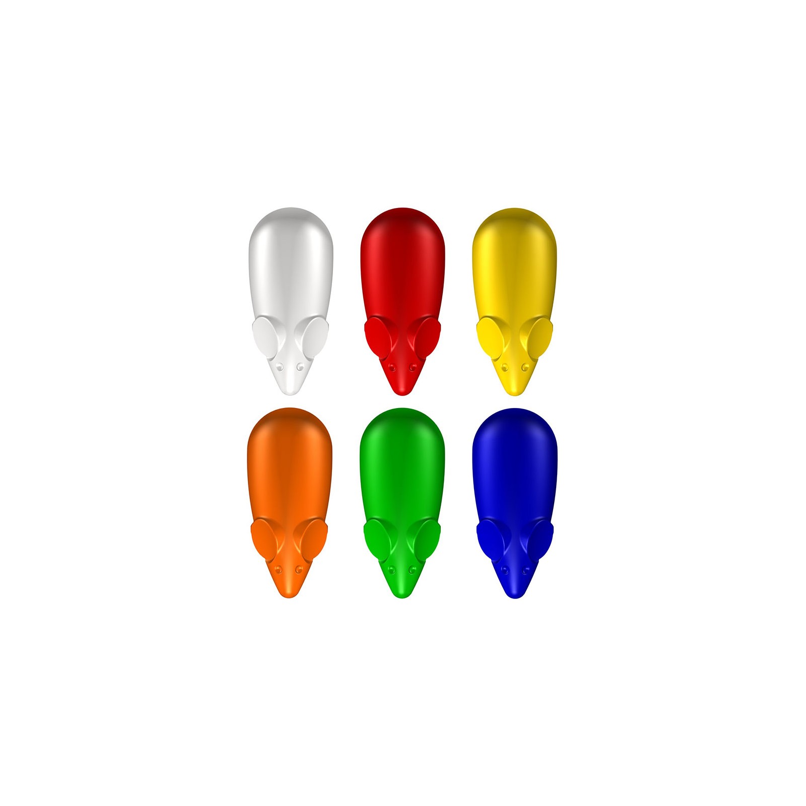 Artiteq Mouse magnets couleur