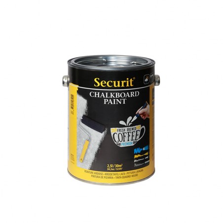 Pot de 2,5 l de peinture ardoise noire