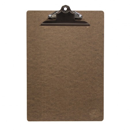 Clip board A4 marron