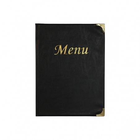 Boite de 10 protège-menus Basic noir