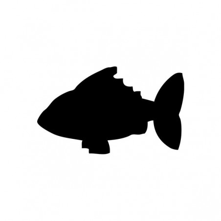 Ardoise Silhouette murale Poisson