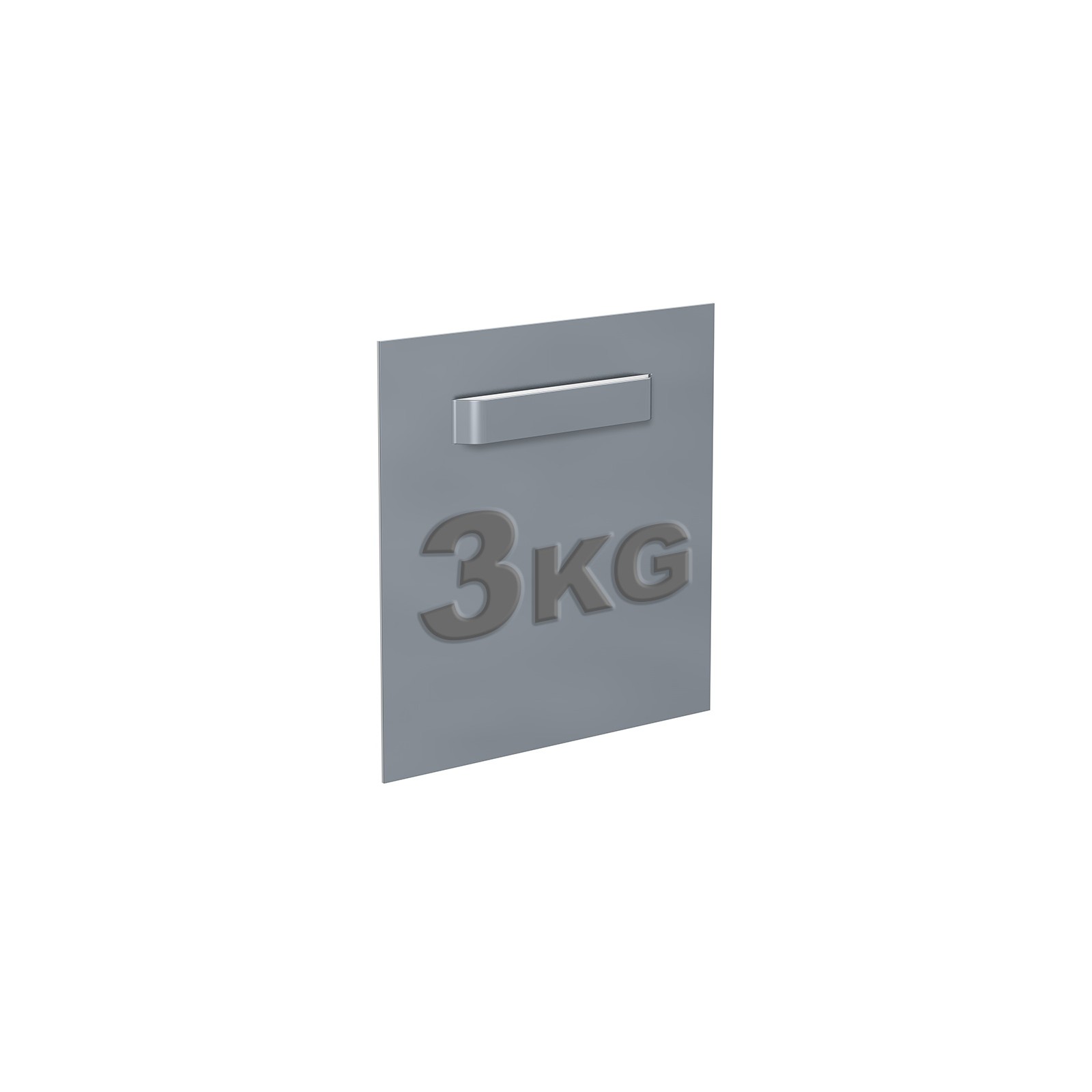 Attache Dibond 70 x 70 mm : max 3 kg