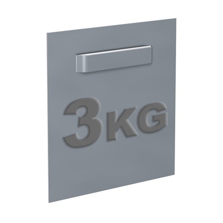 Attache Dibond 70 x 70 mm : max 3 kg