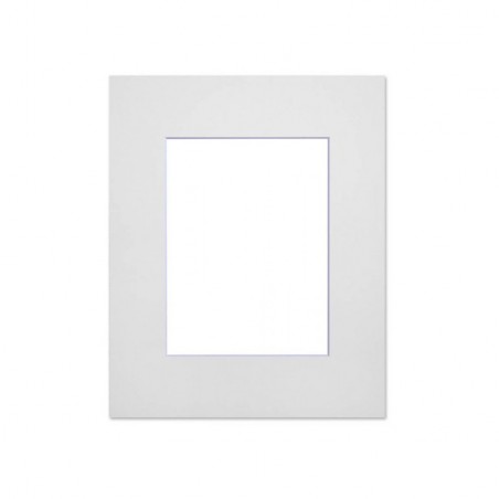 Passe partout standard blanc pour cadre et encadrement photo - Nielsen - Cadre 20 x 30 cm - Ouverture 12 x 17 cm