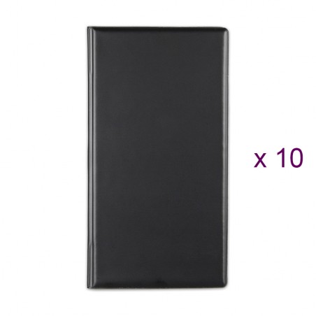 Lot de 10 Porte-additions RISTO noir