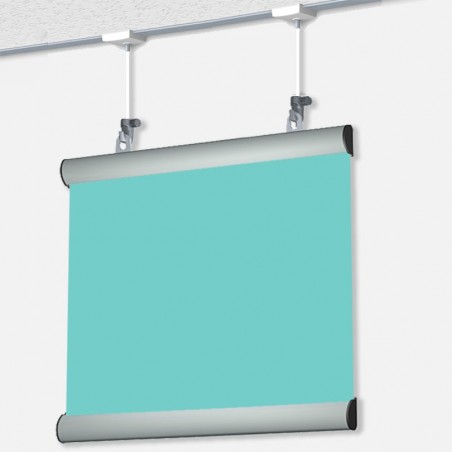 Kit Poster Snap 100 cm + Ceiling hanger - Système de suspension d'affiche pour faux plafond