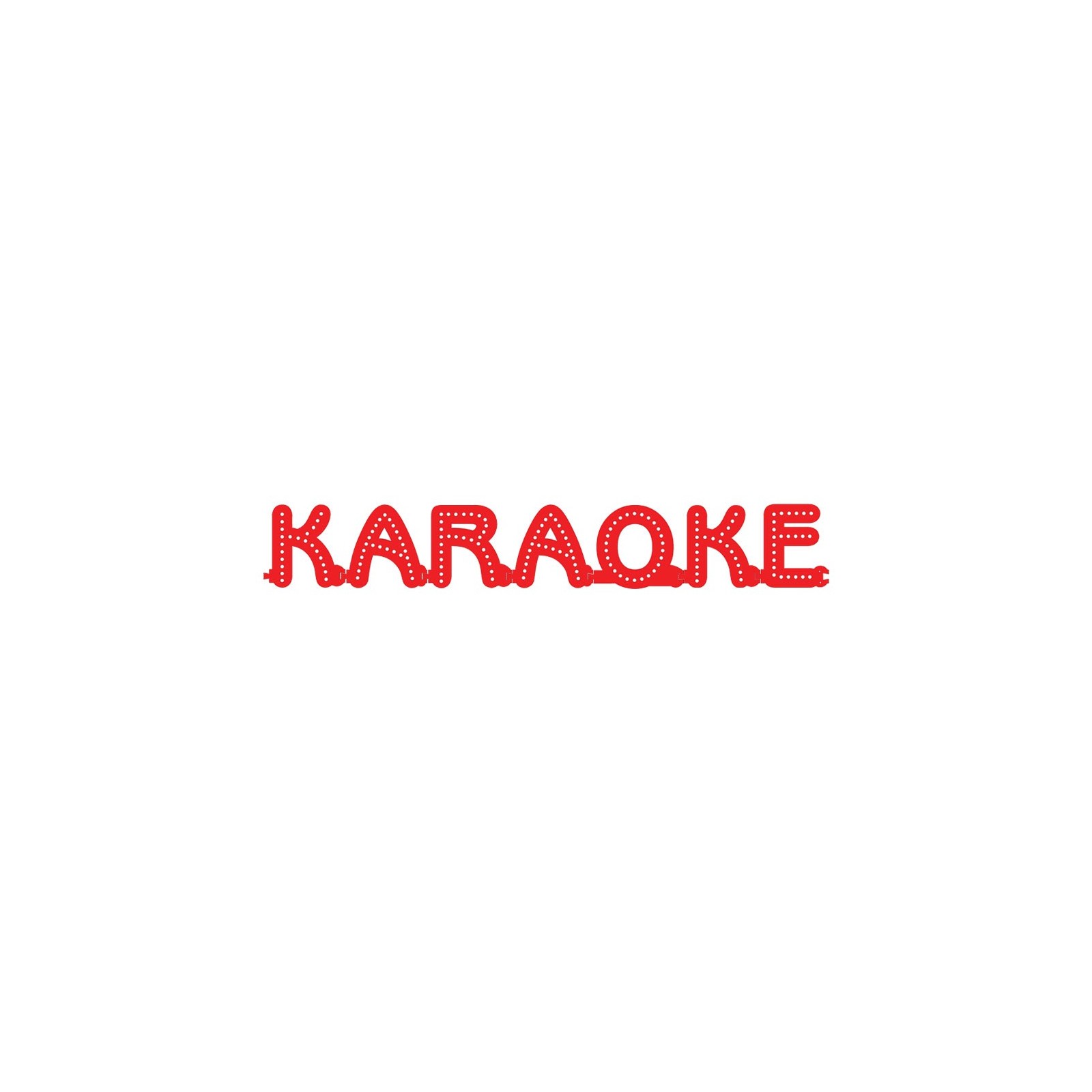 Enseigne KARAOKE : lettres lumineuses Smart LED - Enseigne lumineuse pour vitrine salles privées, bar karaoké