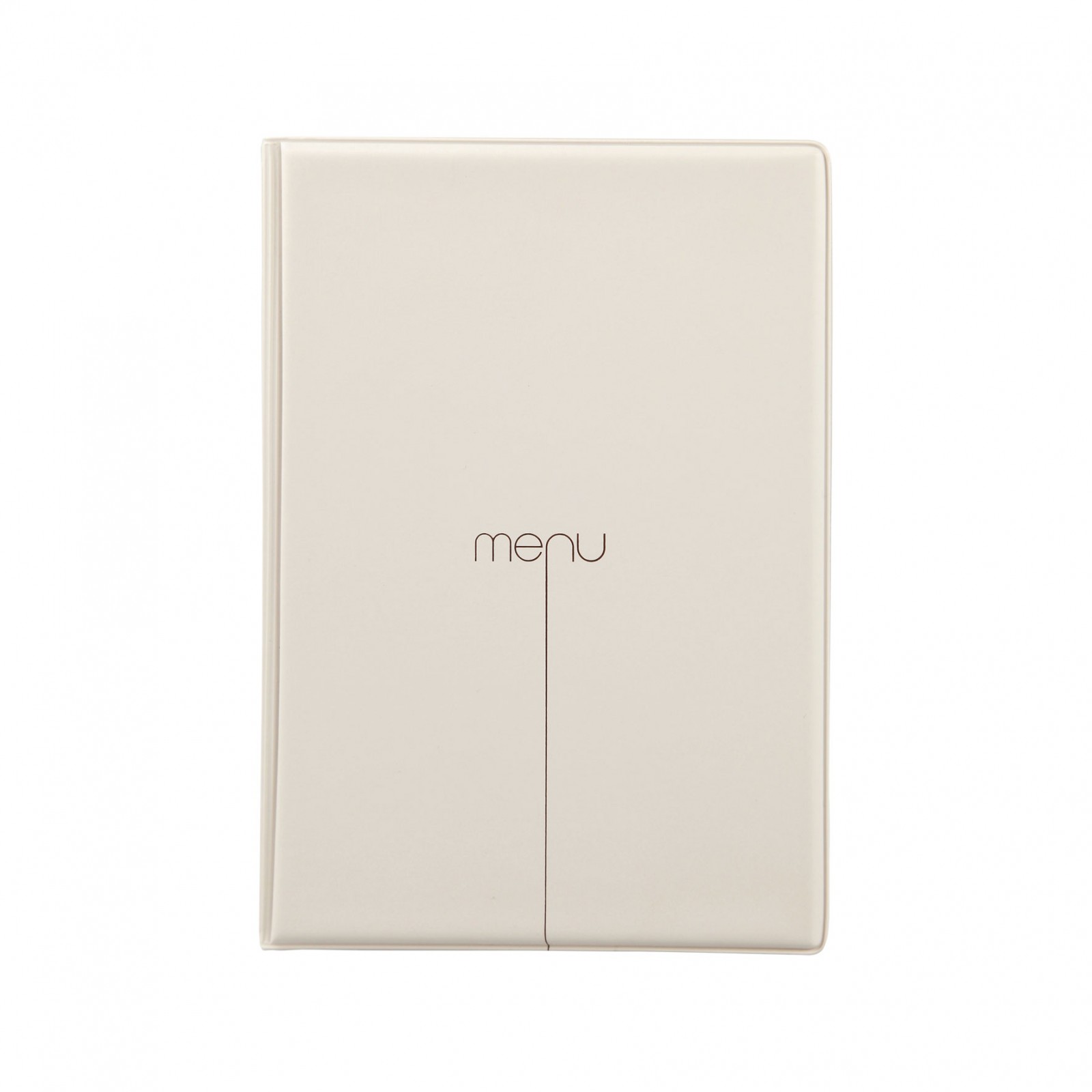 Lot de 10 protège-menus Risto A5 beige