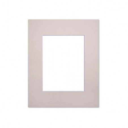 Passe partout standard beige Nielsen - Accessoires cadres et encadrement photo - Cadre 18 x 24 cm - Ouverture 10 x 15 cm