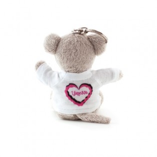 Personalized Mouse Plush Keychain [x]