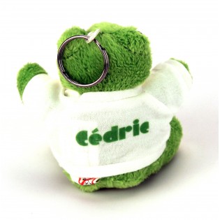 Personalized Frog Keychain [x]