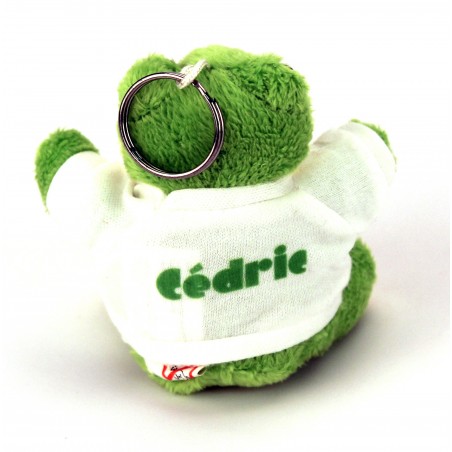 Personalized Frog Keychain [x]