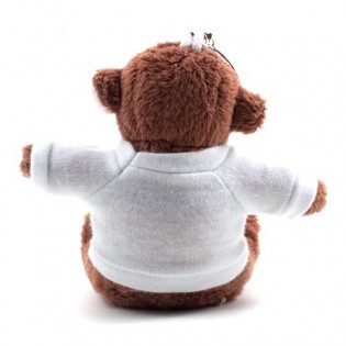 Porte Clef Peluche Singe personnalisé