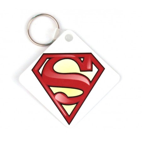 Personalized house key ring Text Photo | Square