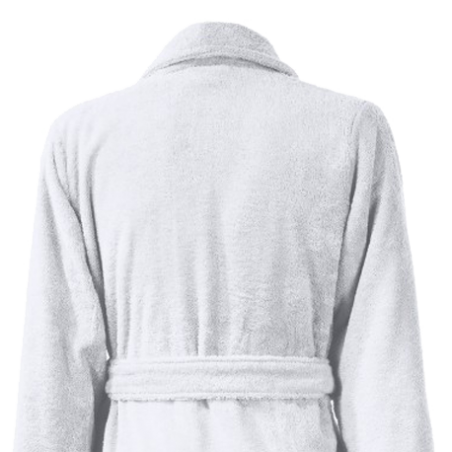 Luxury embroidered bathrobe