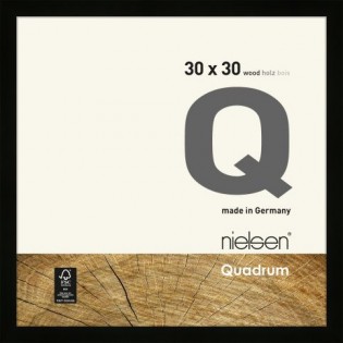Nielsen Cadre en bois Quadrum XL 70x100 cm - gris - verre standard