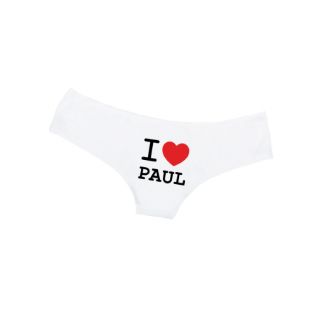 Personalized Brazilian panties