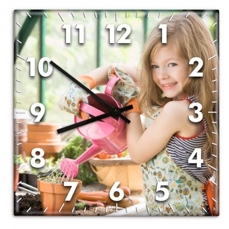 Personalized Square Clock [x]