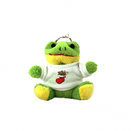 Personalized Frog Keychain