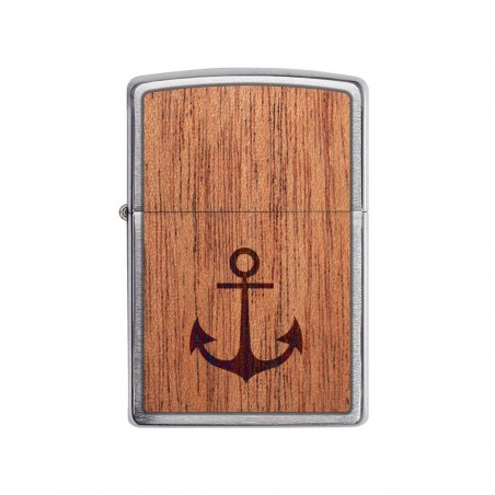 ZIPPO storm lighter personalized by engraving | Anchor Model