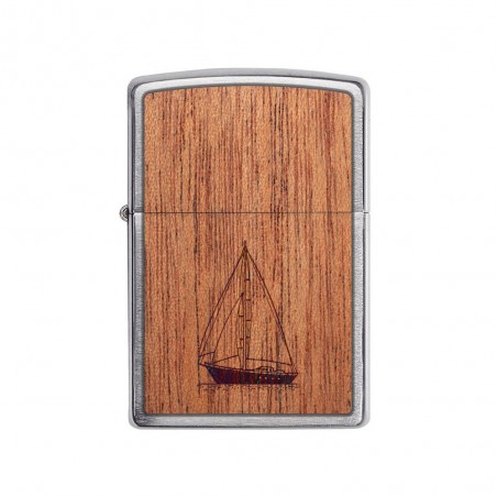 Briquet tempête ZIPPO personnalisé par gravure | Modèle Bateau