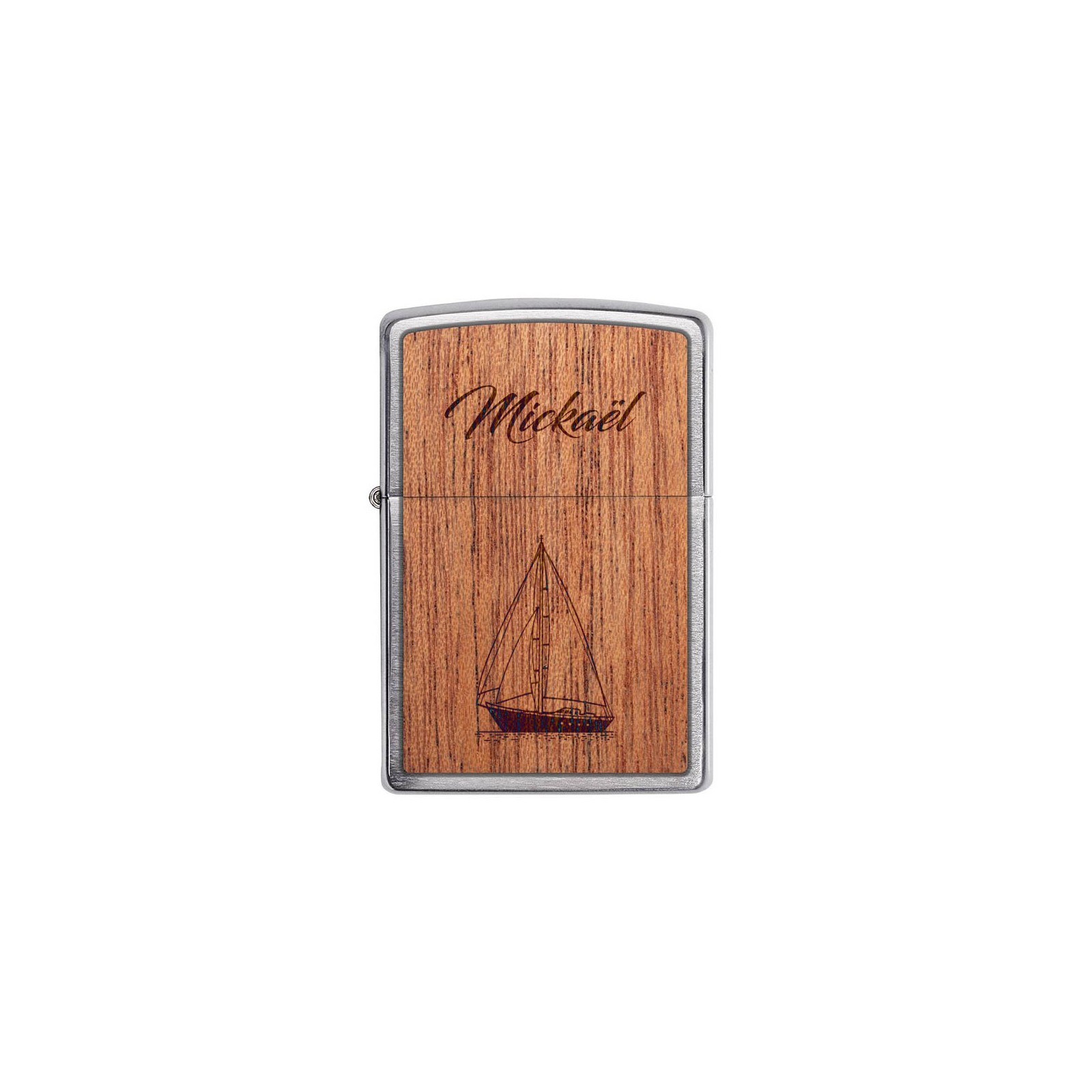 ZIPPO storm lighter personalized by engraving | Boat Model