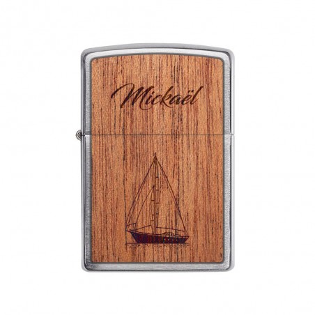 ZIPPO storm lighter personalized by engraving | Boat Model