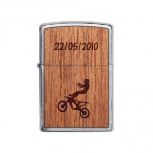 ZIPPO storm lighter personalized by engraving | Motorcycle Model