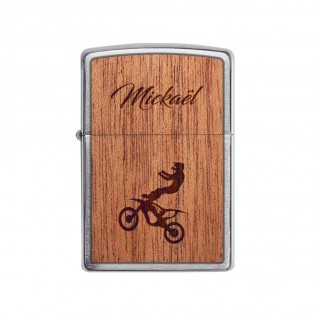 ZIPPO storm lighter personalized by engraving | Motorcycle Model