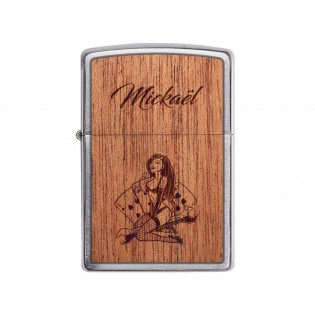 ZIPPO storm lighter personalized by engraving | Pinup Model