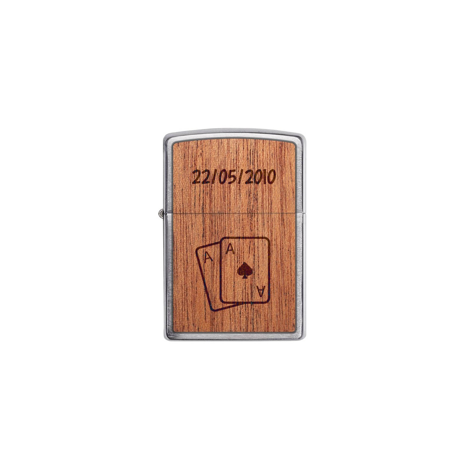 ZIPPO storm lighter personalized by engraving | Poker Model