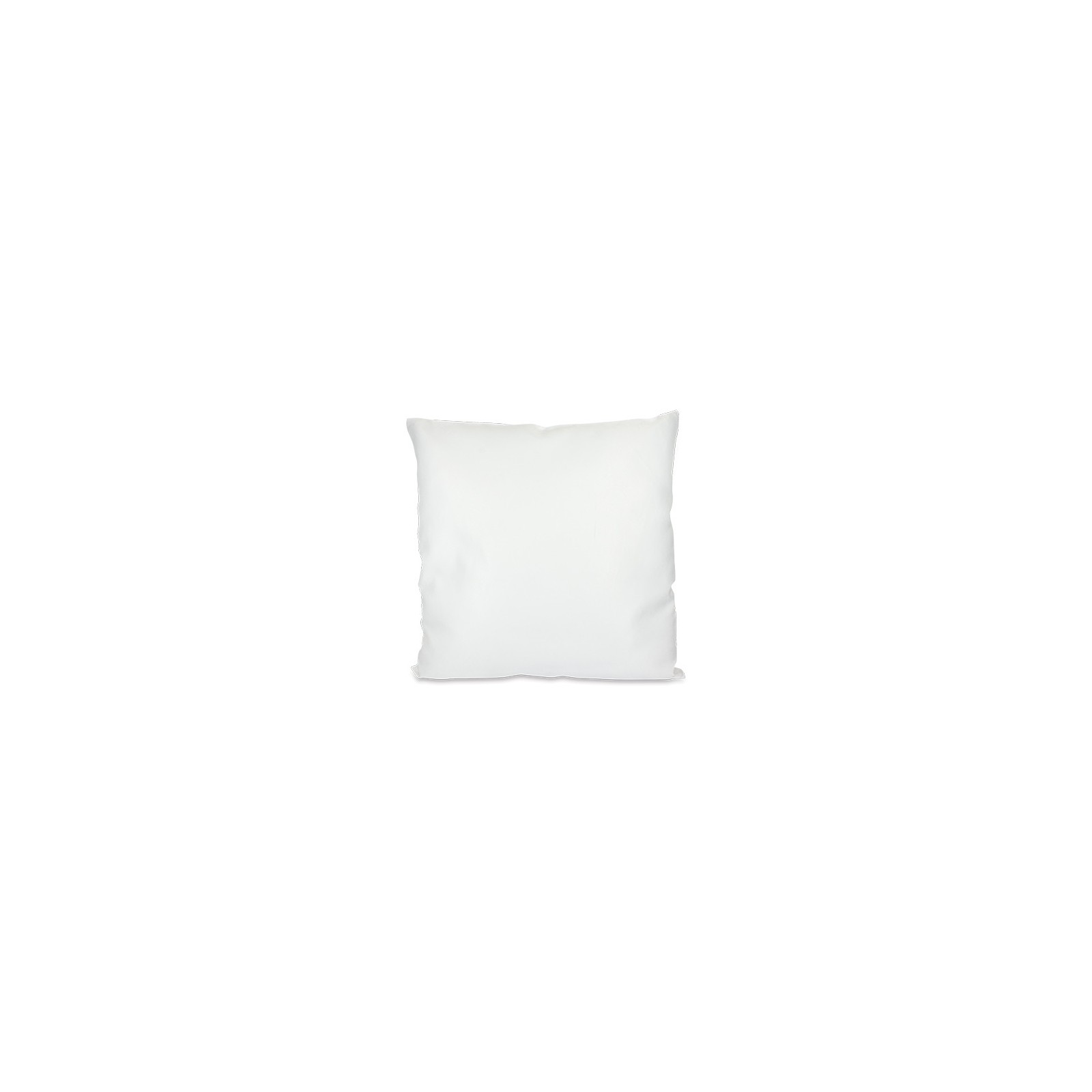 Blank satin white square cushion cover 40 x 40 cm