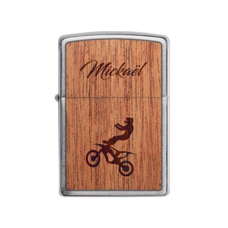 ZIPPO storm lighter personalized by engraving | Motorcycle Model