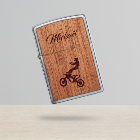 ZIPPO storm lighter personalized by engraving | Motorcycle Model