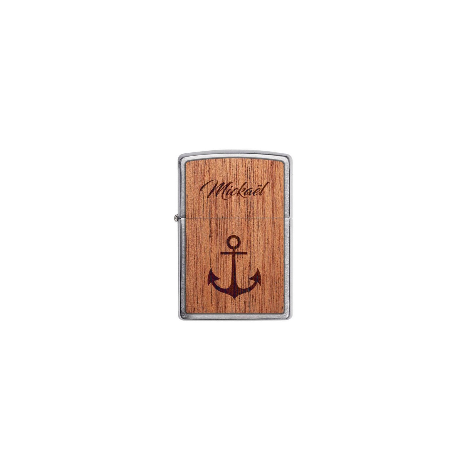 ZIPPO storm lighter personalized by engraving | Anchor Model