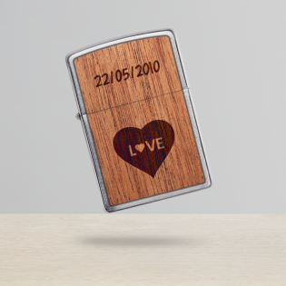 ZIPPO storm lighter personalized by engraving | Model Love